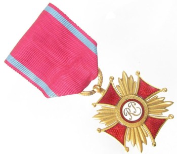 MIĘDZYWOJENNY ZŁOTY KRZYŻ ZASŁUGI  