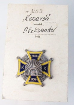 ODZNAKA KORPUS KADETÓW 