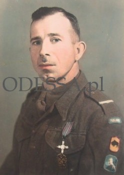 ZDJĘCIE PORTRETOWE ODZNAKA, MONTE CASSINO 