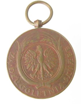 MEDAL ZA DŁUGOLETNIĄ SŁUŻBĘ X