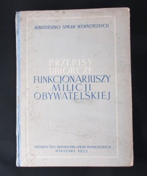 PRZEPISY UBIORCZE MO - MILICJI OBYWATELSKIEJ 1955