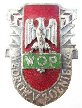 ODZNAKA WZOROWY ŻOŁNIERZ WOP