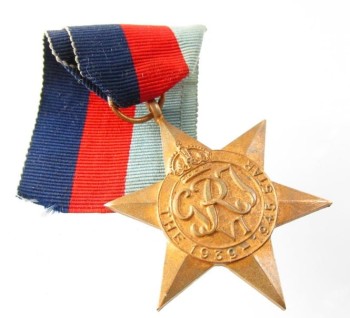 BRYTYJSKA GWIAZDA ZA DRUGĄ WOJNĘ ŚWIATOWĄ 1939-45