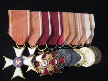 SZPANGA MEDALOWA OFICERA LWP