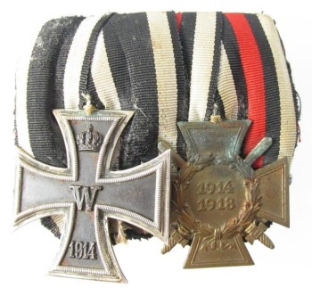 KRZYŻ ŻELAZNY II KLASY, KRZYŻ HINDENBURGA Z MIECZAMI - SZPANGA