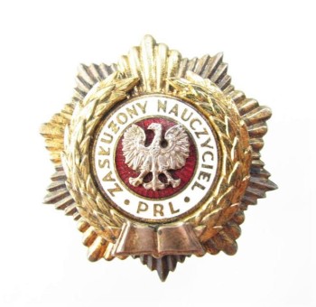 ORDER ZASŁUŻONY NAUCZYCIEL PRL