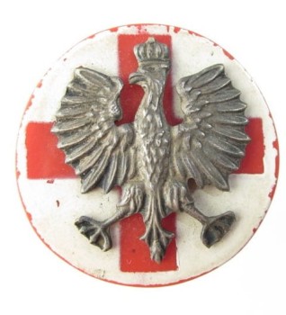 OCHOTNICZA KOLUMNA SAMOCHODÓW SANITARNYCH - ORZEŁ CZAPKOWY