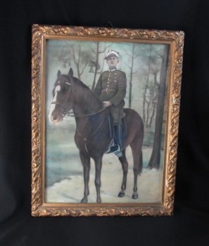 STRZLEC KONNY PORTRET