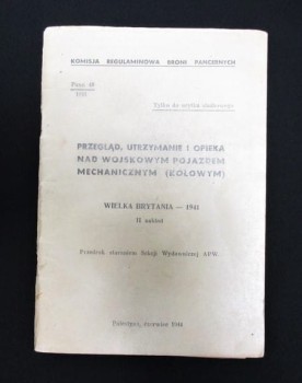PALESTYNA 1944 - WOJSKOWE POJAZDY MECHANICZNE 
