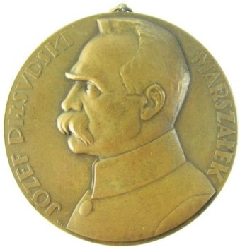 MEDAL PAMIĄTKOWY JÓZEF PIŁSUDSKI MARSZAŁEK 