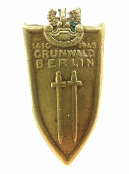 MINIATURKA -TARCZA GRUNWALDU MINIATURKA 1410 1944