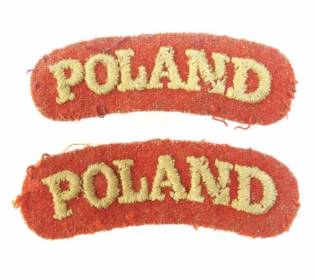 OZNAKI NARAMIENNE POLAND 