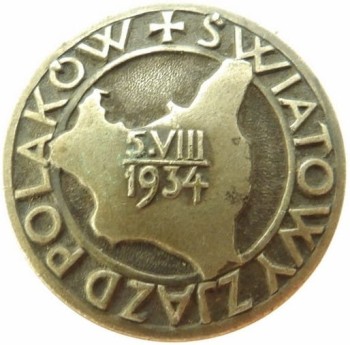ODZNAKA ŚWIATOWY ZJAZD POLAKÓW 1939