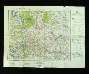 WOJSKO POLSKIE 1937 MAPA PUŁAWY   