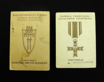 BATALIONY CHŁOPSKIE ZESTAW DOKUMENTÓW  SIEDLCE