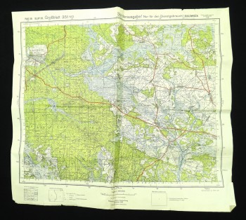 MAPA BIAŁOWIEŻA 1930 