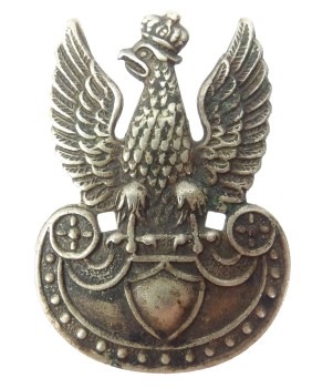 ORZEŁ FURAŻERKOWY  BIAŁY METAL 