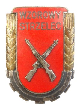 ODZNAKA WZOROWY STRZELEC wz.1951 DUŻA 