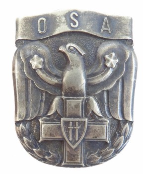 OFICERSKA SZKOŁA ARTYLERII ODZNAKA 