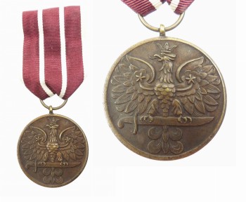  MEDAL WOJSKA - ODMIANA "BRĄZOWA" POLSKA SWEMU OBROŃCY    
