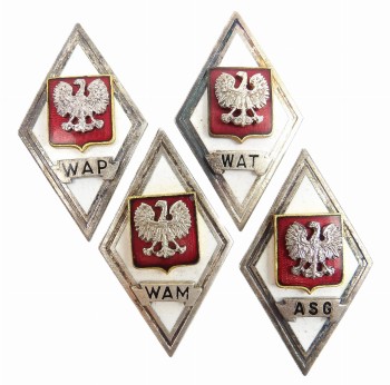 ODZNAKI AKADEMII WOJSKOWEJ 
