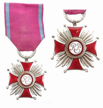 SREBRNY KRZYŻ ZASŁUGI  IIRP - GONTARCZYK