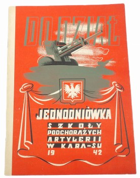 JEDNODNIÓWKA SZKOŁA ARTYLERII 1942