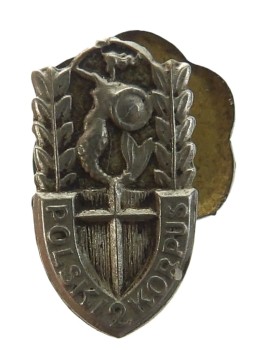 ODZNAKA II KORPUS MINIATURKA  