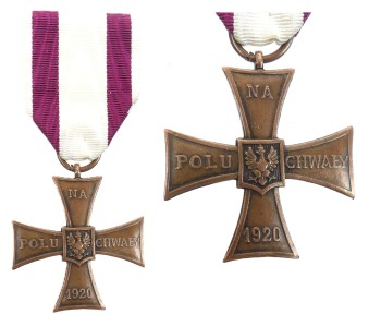 RZĄDOWY KNEDLER - KRZYŻ WALECZNYCH NUMEROWANY 1920 
