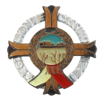 OZNAKA ROCZNICOWA MONTE CASSINO 1944-1974