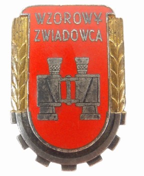 ODZNAKA WZOROWY ZWIADOWCA 1953