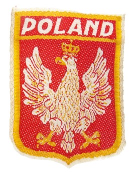 OZNAKA ORZEŁ POLAND  - NASZYWKA