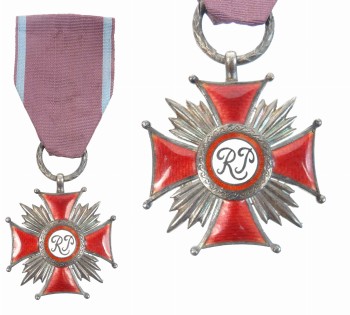 KRZYŻ ZASŁUGI RP "CIĘTY" 