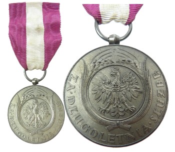 MEDAL ZA XX LAT SŁUŻBY  