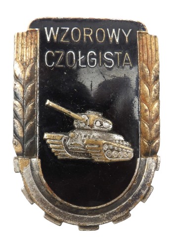 ODZNAKA WZOROWY CZOŁGISTA