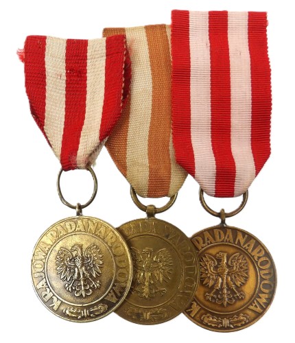 ZESTAW MEDAL ZWYCIĘSTWA