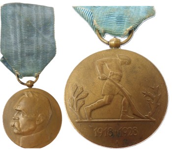 MEDAL 10-LECIA ODZYSKANIA NIEPODLEGŁOŚCI  "ORACZ"
