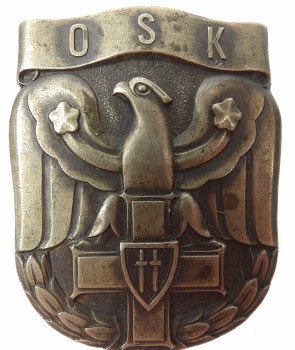 OFICERSKA SZKOŁA KWATERMISTRZOWSKA ODZNAKA  wz.1947