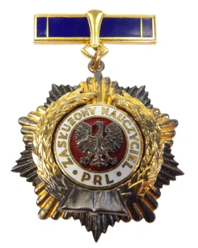 ZASŁUZONY NAUCZYCIEL PRL 