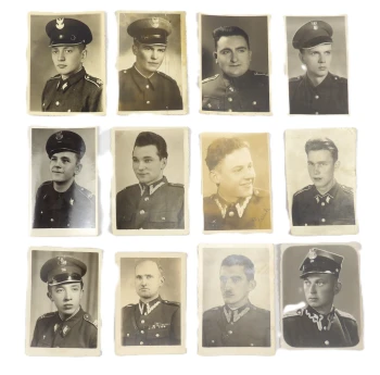 12 FOTOGRAFII PORTRETOWYCH LUDOWE WOJSKO POLSKIE  