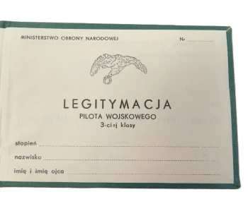 KLASYFIKACJA PILOTA WOJSKOWEGO III KLASY 