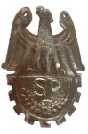 ORZEŁ SŁUŻBA POLSCE  STALOWY, MAGNETYCZNY