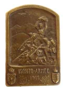 k.u.k. Kappenabzeichen - Isonzo Armee 1915 
