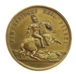 JAN III  SOBIESKI - MEDAL 200 ROCZNICA ODSIECZY WIEDEŃSKIEJ 1883 
