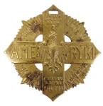 Odznaka pamiątkowa 1920 "Swoim Żołnierzom z Ameryki Oswobodzona Polska"  (1)