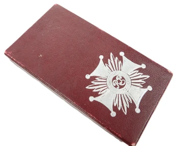 PUDEŁKO SREBRNY KRZYŻ ZASŁUGI - II RP  