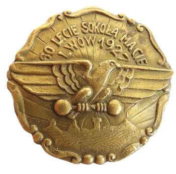 OZNAKA SOKÓŁ LWÓW 1927