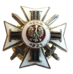 1914-1921 ODZNAKA OCHOTNICY ARMII POLSKIEJ MINIATURKA 