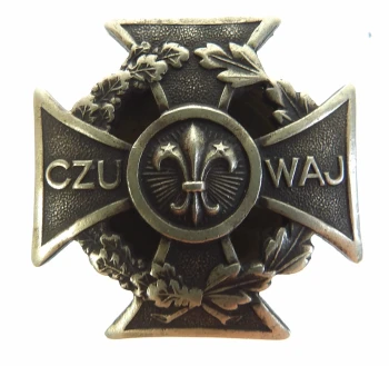 KRZYŻ HARCERSKI 1946 1947  