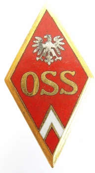 ODZNAKA OFICERSKA SZKOŁA SAMOCHODOWA 1952 r. 
